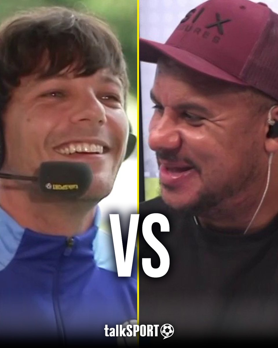 🤷‍♂️ "It was a 50/50!" 😬 "I got death threats from teenage girls!" Gabby Agbonlahor responds to Louis Tomlinson claiming he "snapped him" in a charity game! 😅