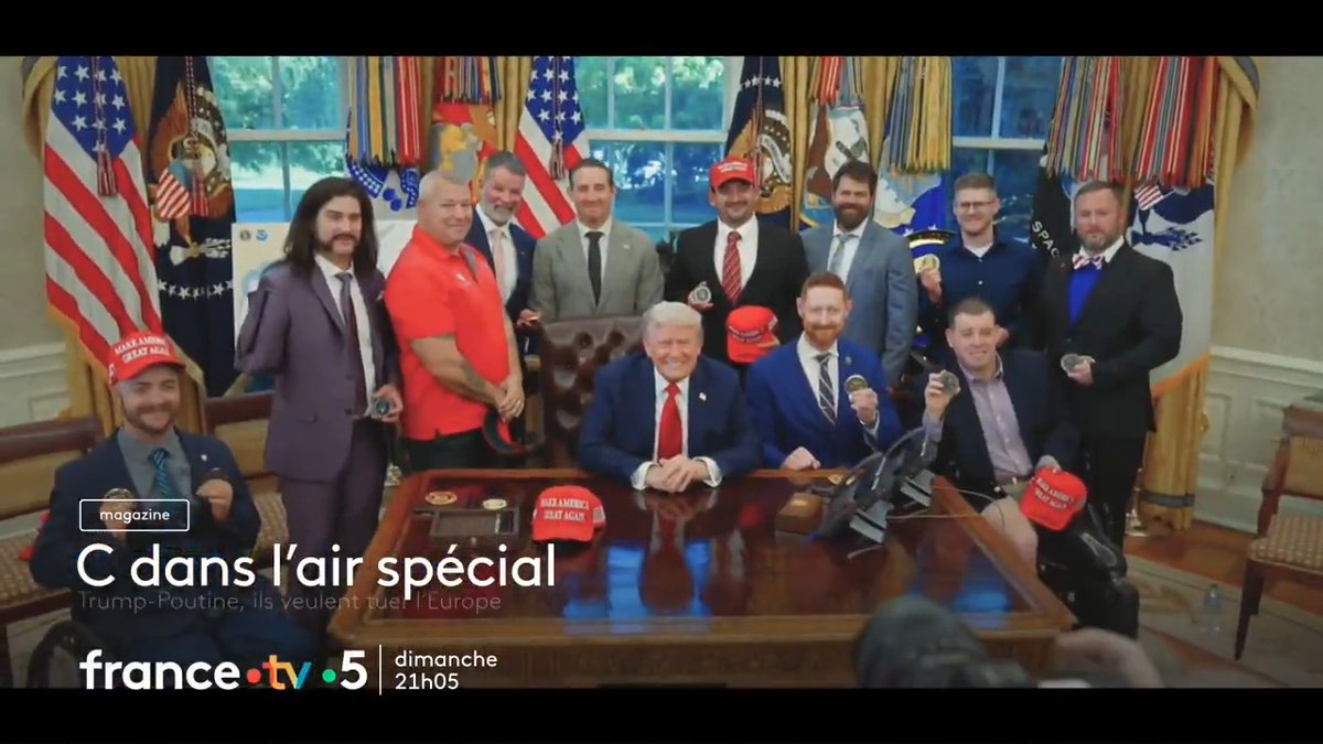 🔴 Trump-Poutine : ils veulent tuer l'Europe À l’aide de témoignages et d’entretiens exclusifs menés par Caroline Roux, ce documentaire vous plongera dans ce nouveau (dés)ordre mondial qui, à travers la guerre en Ukraine, menace l’Europe. Rdv dimanche à 21.05 sur France 5 !