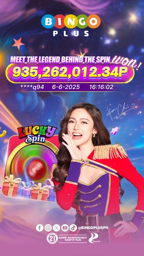 🎉JACKPOT ALERT MAY NANALO NA SA LUCKY SPIN Isang ultra-swerteng player ang nag-uwi ng BIGTIME PAPREMYO mula sa aming Lucky Spin Baka ikaw na ang susunod na hahataw sa panalo! Ispin mo na ang swerte sa #BingoPlus #LuckySpin #PanaloSaSaya #CongratsWinner