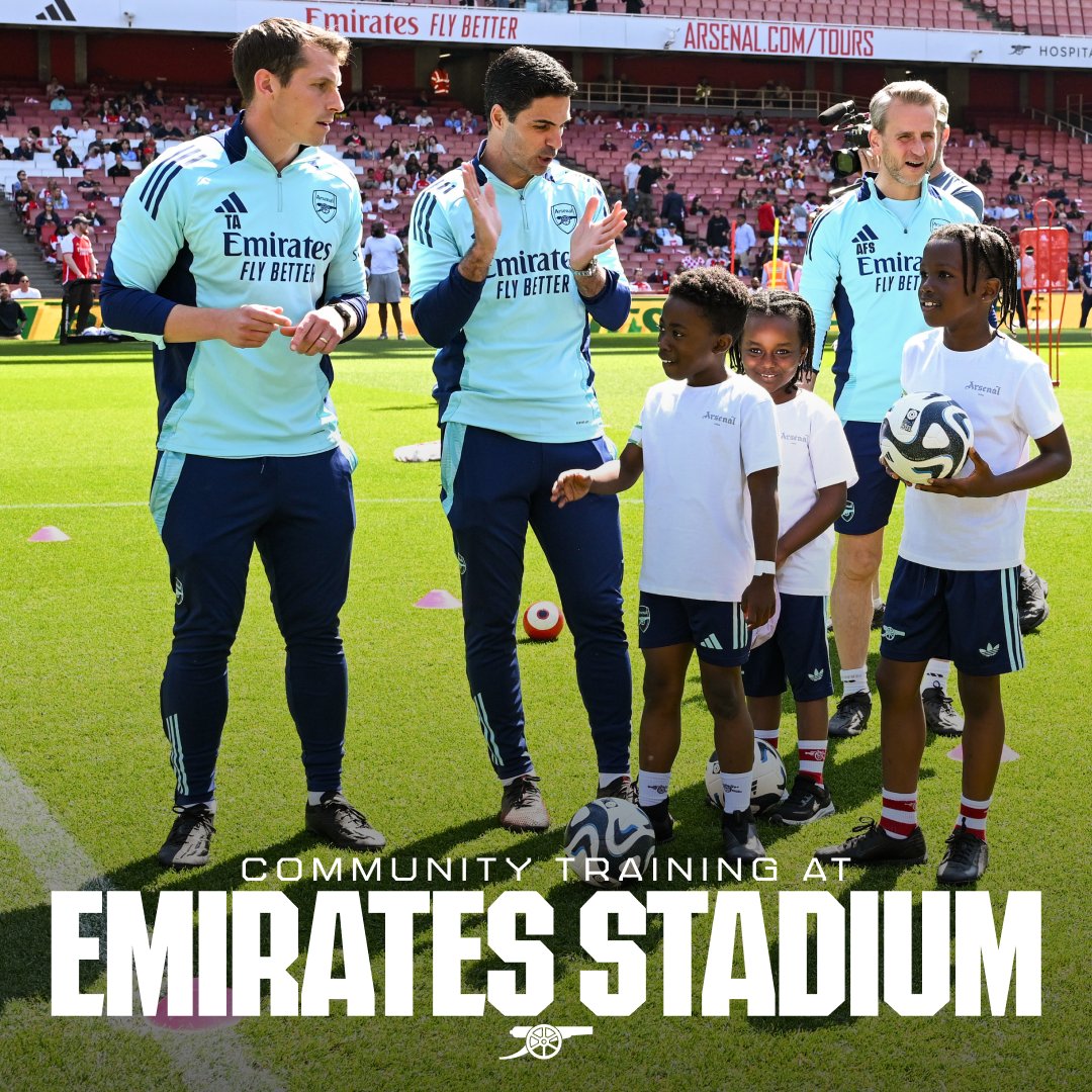 A day to remember ❤️ Our Arsenal in the Community members spent an unforgettable training session with the Gunners back in May 👇