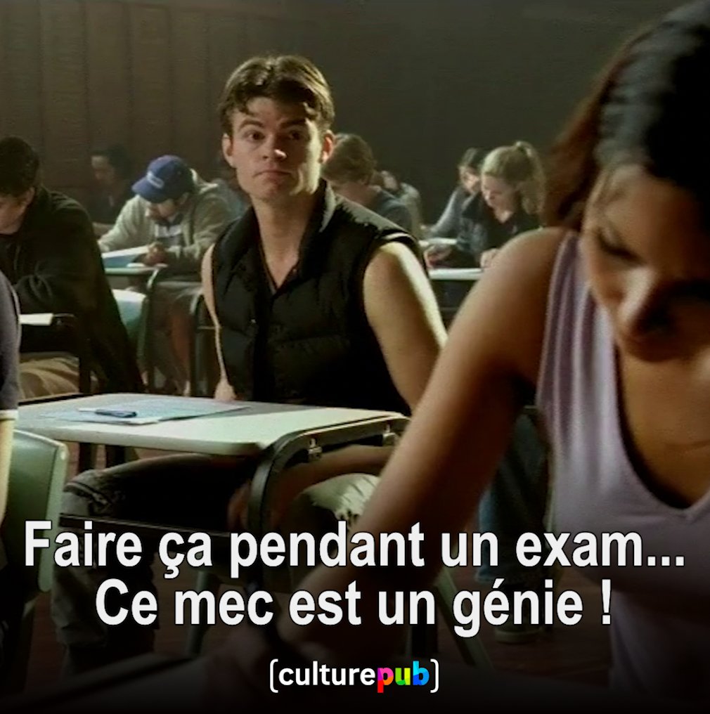 Une pensée à tous ceux qui s'apprêtent à passer le #Bac.. 😅 (petit conseil : ne tentez pas ça...) #Bac2025 #Baccalaureat Décidément, ce spot culte ne vieillira jamais : 25 ans plus tard, c'est toujours la meilleure pub d'#exam! On ne n'en lasse pas !