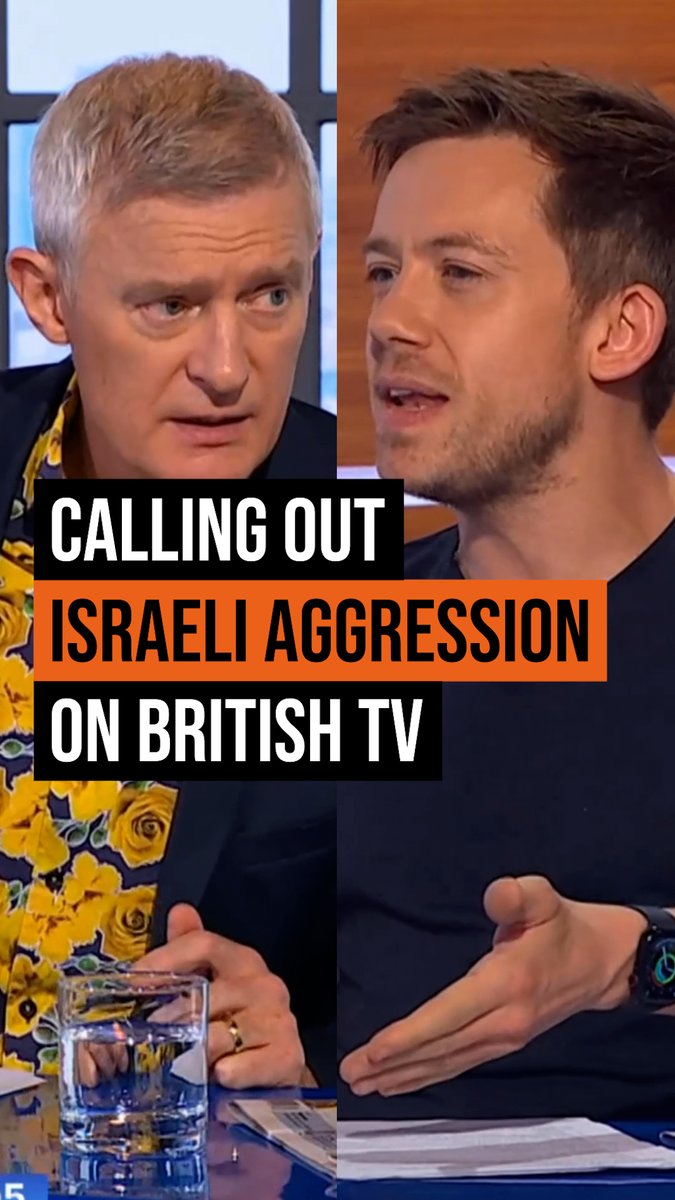 Israel is a nuclear armed genocidal rogue state. It is allowed to commit every war crime under the sun - armed and facilitated by the West. Yet you hear so few people saying these truths on TV. Here's what I said this morning.