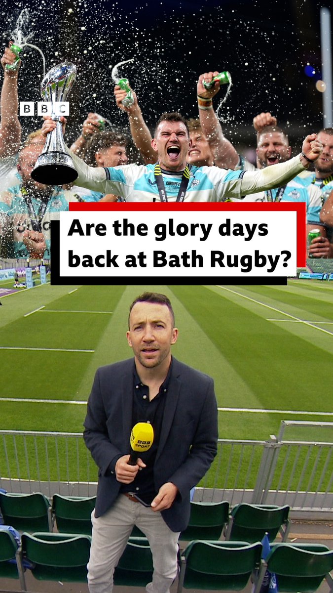 From bottom of the Premiership to chasing a treble 🔵 ⚫ ⚪ It's been a remarkable turnaround at Bath Rugby. We've gone behind the scenes at the club to hear from players and coaches how that's been achieved.