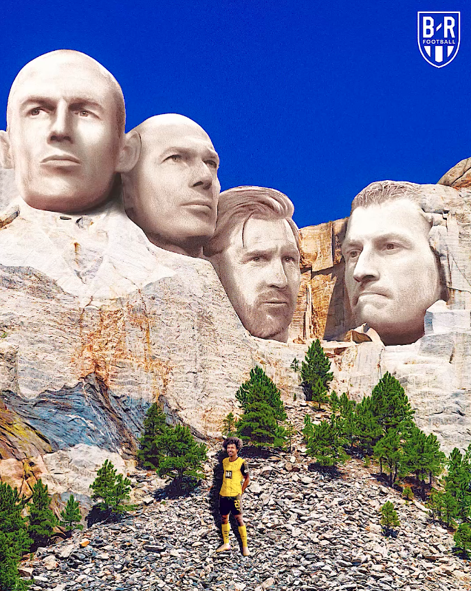 Karim Adeyemi's Mount Rushmore of football legends 🗻