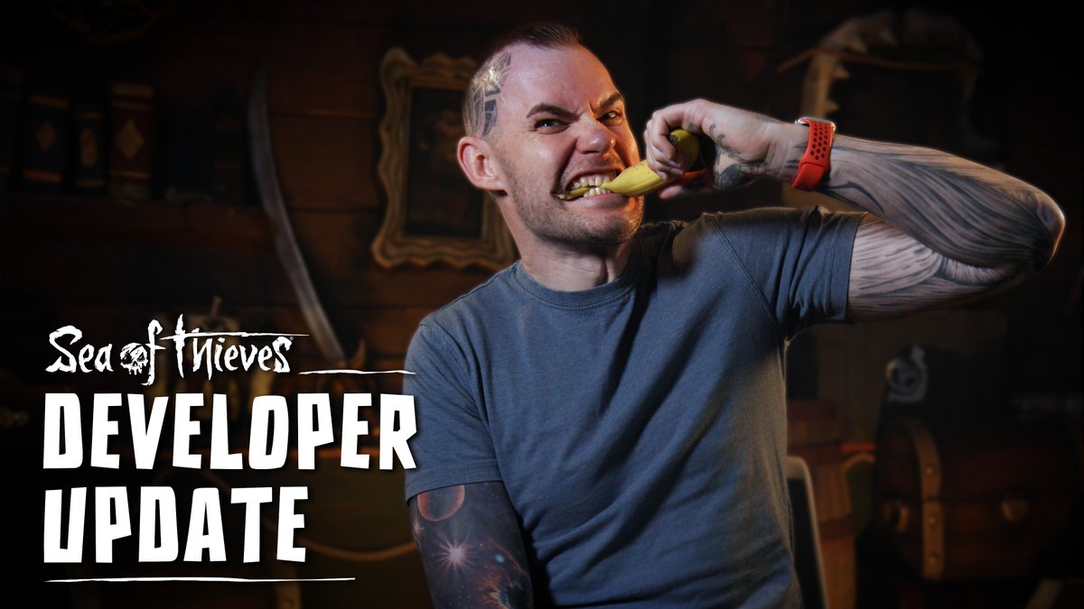 Including cross-region matchmaking, a note about Sunday's Showcase trailer and the start of work towards increasing Sea of Thieves' maximum FOV from 90 to 110, it can only be Developer Update time! Join Production Director Drew Stevens in the tavern for all the details: