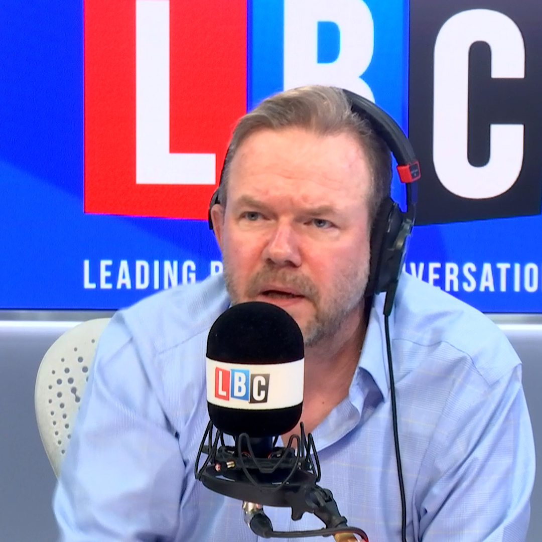 “I’d bite your arm off.” James O’Brien says he would love to send journalists into Israel as he responds to a texter about death tolls in Gaza.