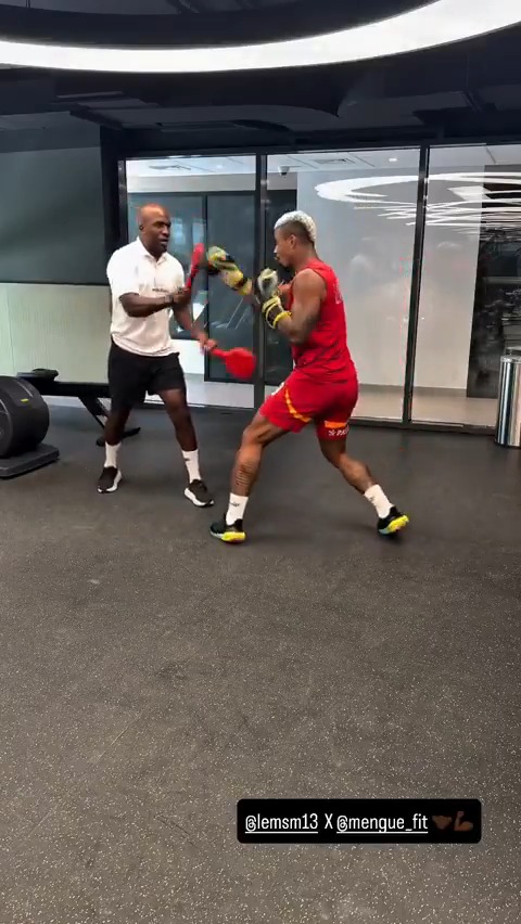 Mario Lemina, bireysel çalışmalarını tatilde de sürdürüyor.