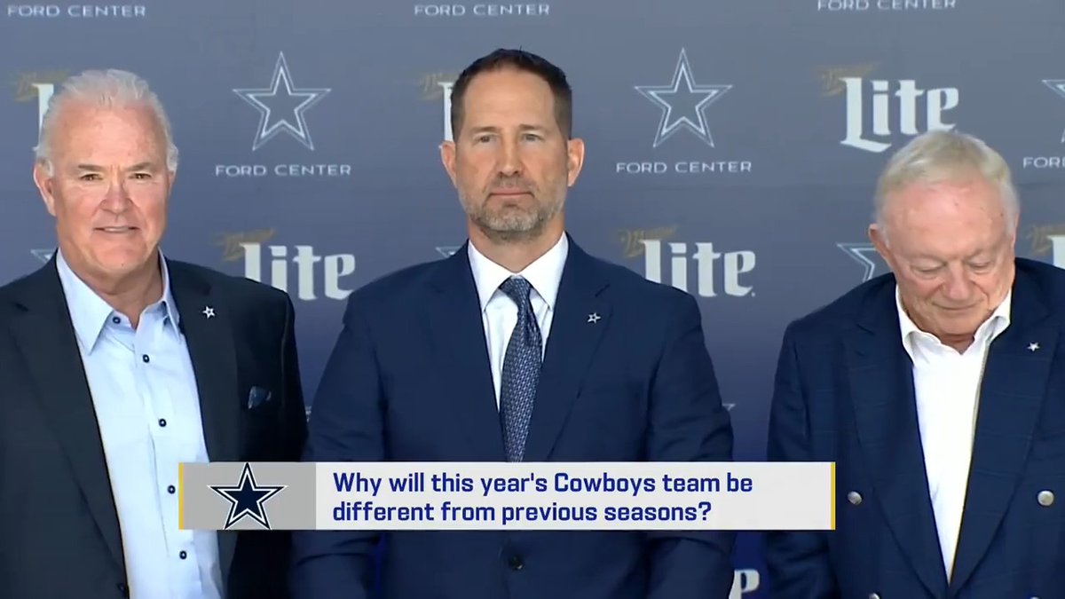 "These guys are having fun again." Isaiah Stanback sees different vibes from this year's Cowboys team under new HC Brian Schottenheimer.