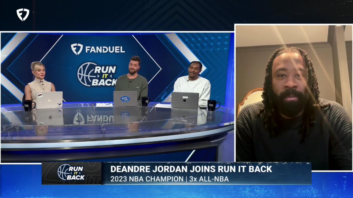 "Nikola Jokic sent me a picture of him with a horse. A selfie, him and the horse together. I was like, 'Alright have fun, brother.'" - DeAndre Jordan Seems like Joker is enjoying his return to Serbia 😂🐴 DeAndre Jordan 🐺 | Michelle Beadle | Lou Williams | Chandler Parsons