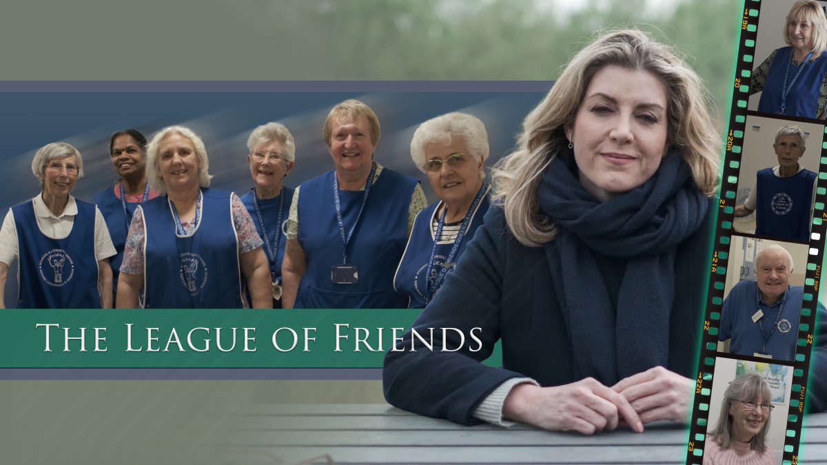 Been helping the wonderful League of Friends at the Queen Alexandra Hospital tell their story. They are looking for more volunteers. Please take a few minutes to watch their video and learn about their work. Very proud to be their President. (TY StormGlideUK for producing)