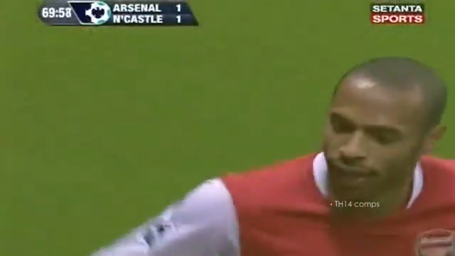 Thierry Henry making commentators moan and scream