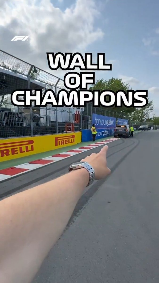 How did the Wall of Champions earn its iconic name? 🤔 Circuit Gilles-Villeneuve's final corner is certainly an infamous one... 👇 #F1 #CanadianGP