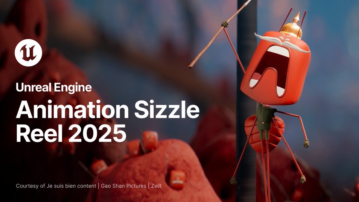 We've had an amazing week at Annecy, thank you to everyone who came and hung out 🎉 Ready to be inspired further? Dive in for a look at what talented animators from around the globe have been up to with Unreal Engine. From hyperrealistic to charmingly stylized, this showcase of recent work demonstrates the creative freedom and stunning quality you can achieve with real-time animation workflows.