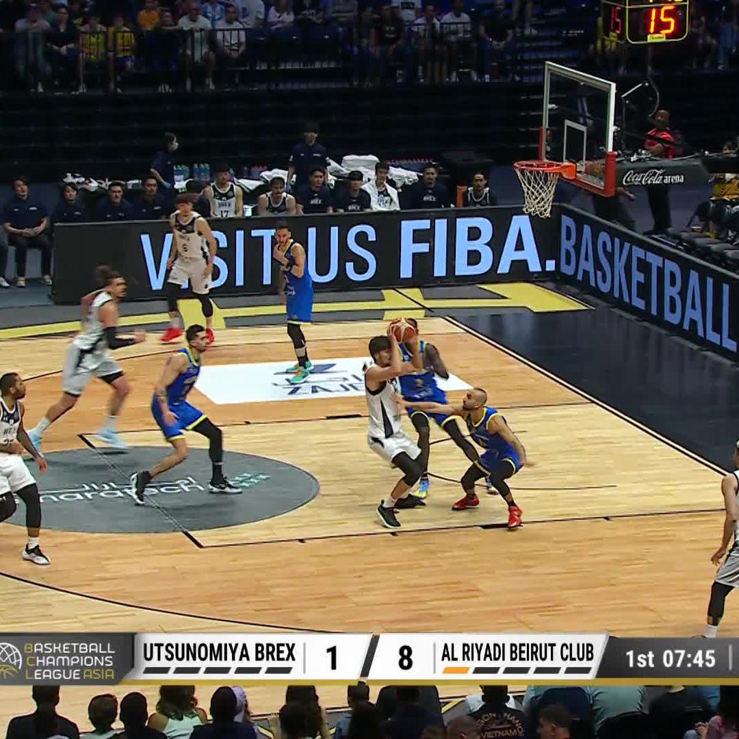 9 THREES IN THE FIRST HALF 🔥 #BCLAsia