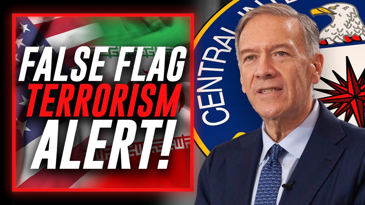 🚨FALSE FLAG TERRORISM ALERT! The Neocons/CIA Are Now Putting Out The Talking Point That Iran Will Activate Sleeper Cells & Launch Terror Attacks In The US! This Has All The Hallmarks Of A False Flag Event To Bring The US Into Direct War With Iran- Even If The Islamic Dictatorship Tries To Capitulate