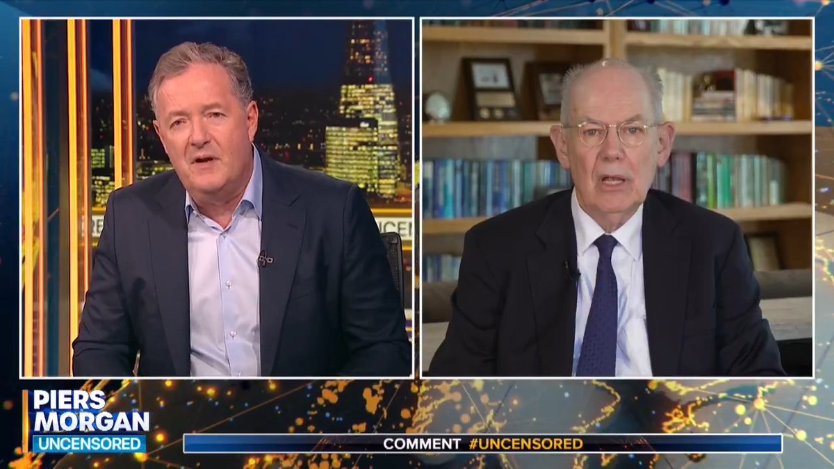 "We'd get incinerated!" John Mearsheimer tells Piers Morgan he thinks America would not respond if Putin used nuclear weapons in Ukraine. Watch more 👇 📺 Piers Morgan | John Mearsheimer