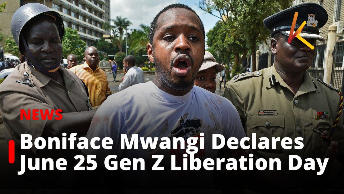 Boniface Mwangi, Leaders Declare June 25 Gen Z Liberation Day