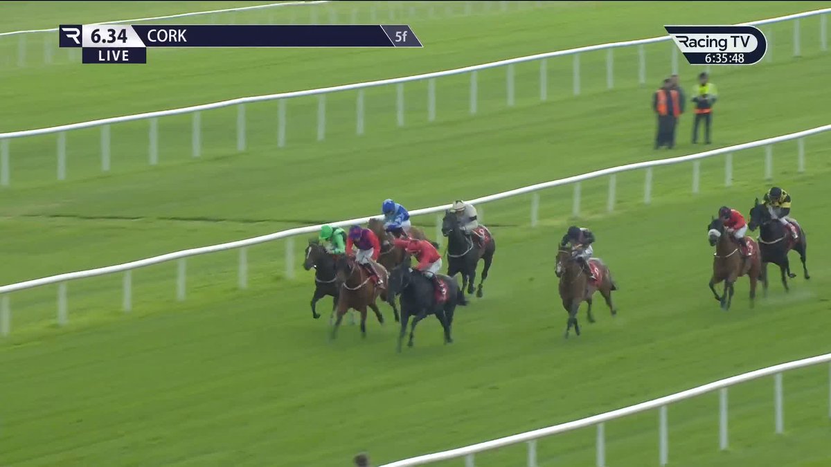 💨💨💨 Consistent speedball Powerful Nation claims a deserved Listed success in the Irish Stallion Farms Midsummer Sprint Cork Racecourse 🫡 Andrew Slattery