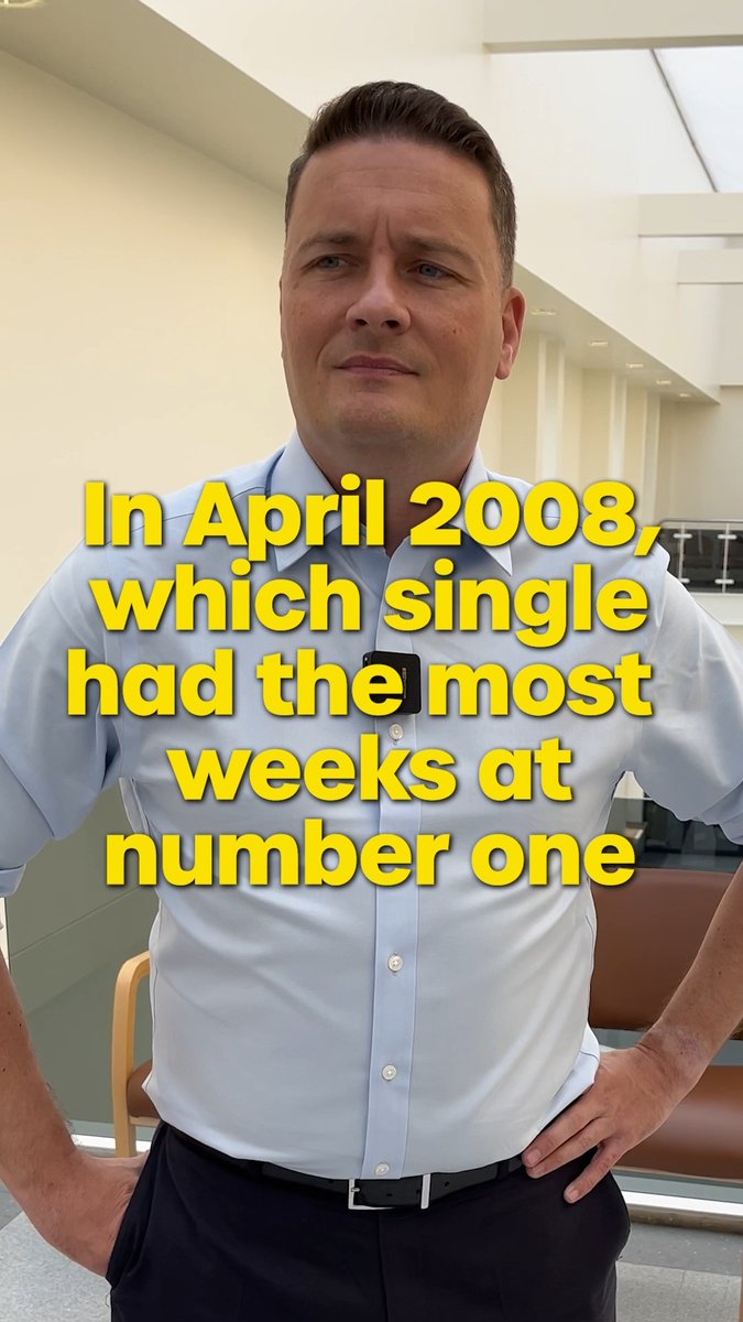 Quiz: Can you remember what happened in April 2008? We put @WesStreeting to the test... The last answer 👀