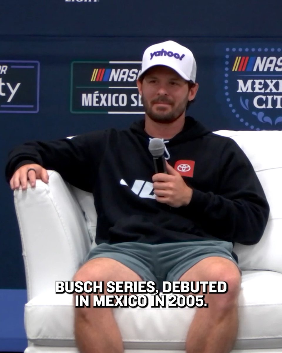 The Truex family has a perfect record at NASCAR México. No pressure, Ryan Truex. 😂