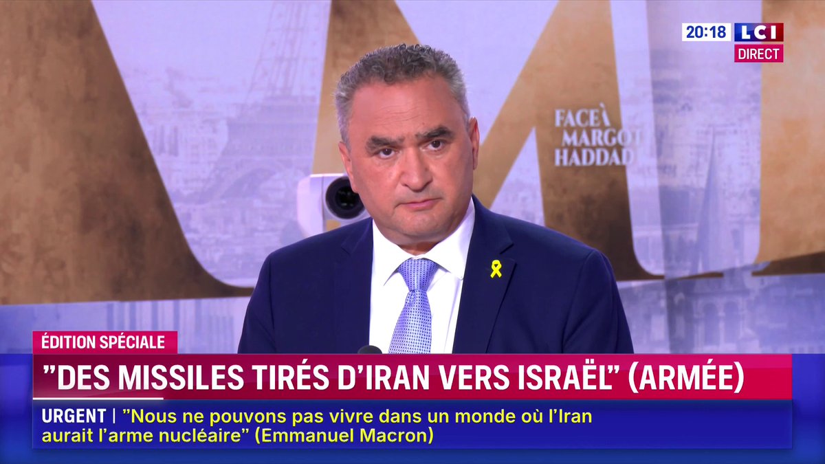 🔴 Frappes israéliennes en Iran : l'ambassadeur d'Israël en France réagit sur LCI 🗣️ Joshua L. Zarka : "Ce que nous voulons et avons toujours voulu c'est de vivre en paix avec nos voisins. C'est nos voisins qui n'ont pas voulu vivre en paix avec nous jusqu'à présent."