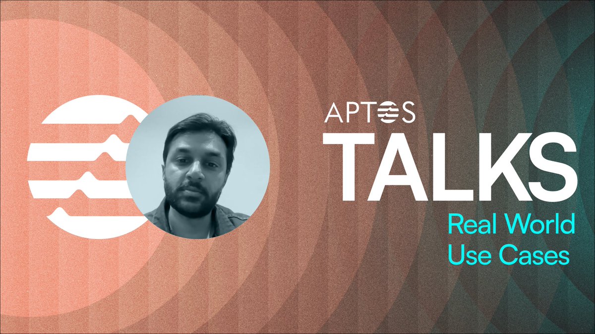 The latest episode of Aptos Talks is here 🎉 Head of Ecosystem, ash 🇺🇸, dives into why Aptos is THE chain for real-world assets and applications, exploring founders making a splash across the Aptos ecosystem, and so much more. Tune in now for Real World Aptos alpha 🌐