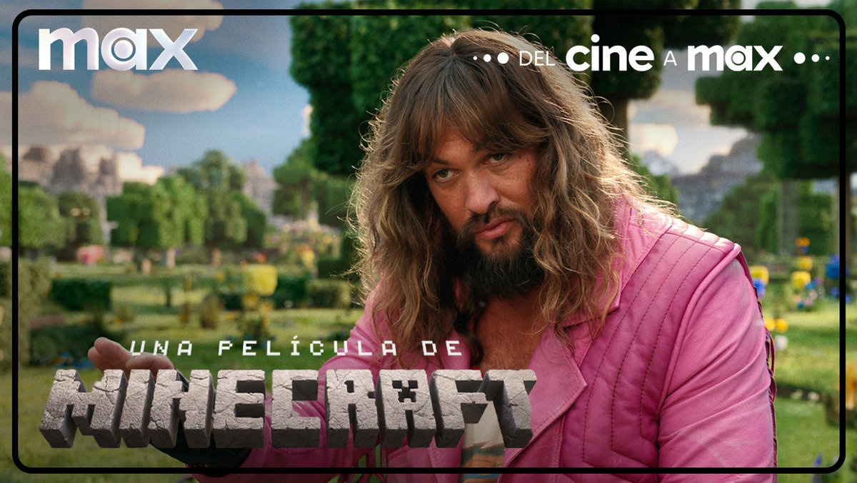 El 20 de junio vive junto a Steve una aventura llena de bloques en Una película de Minecraft por Max ▢ #MinecraftPelícula