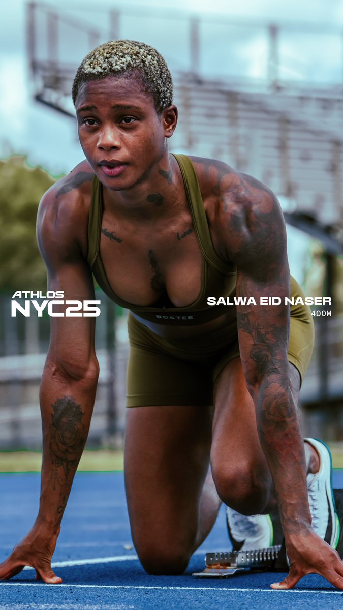 "What drives me is I want to be the best that I can be. I don't think I've reached that level yet." Olympic silver medalist Salwa Eid Naser is returning to ATHLOS NYC to fight for the 400M crown 👑