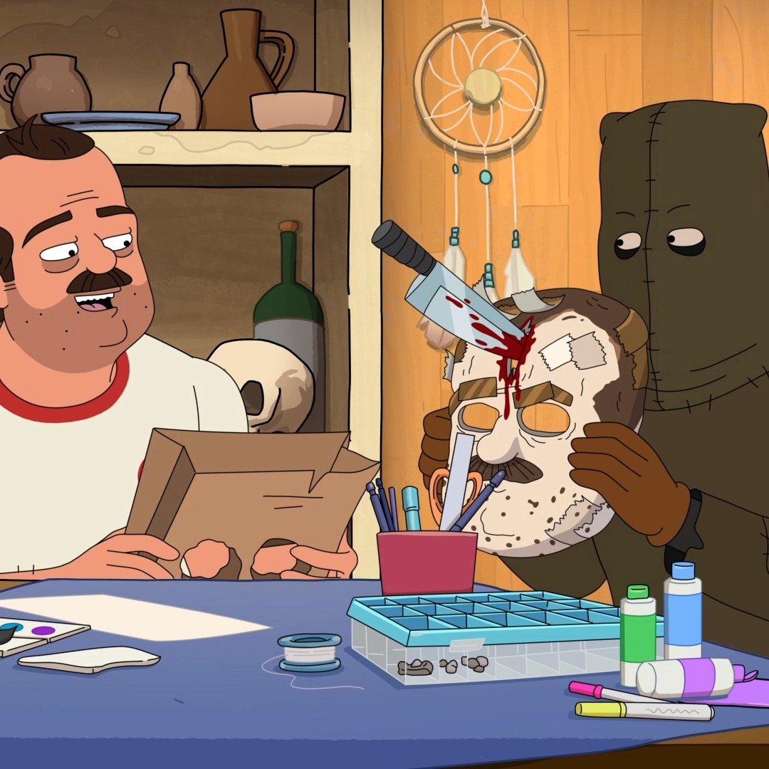 flute and stinky are having a killer #fridaythe13th 🔪