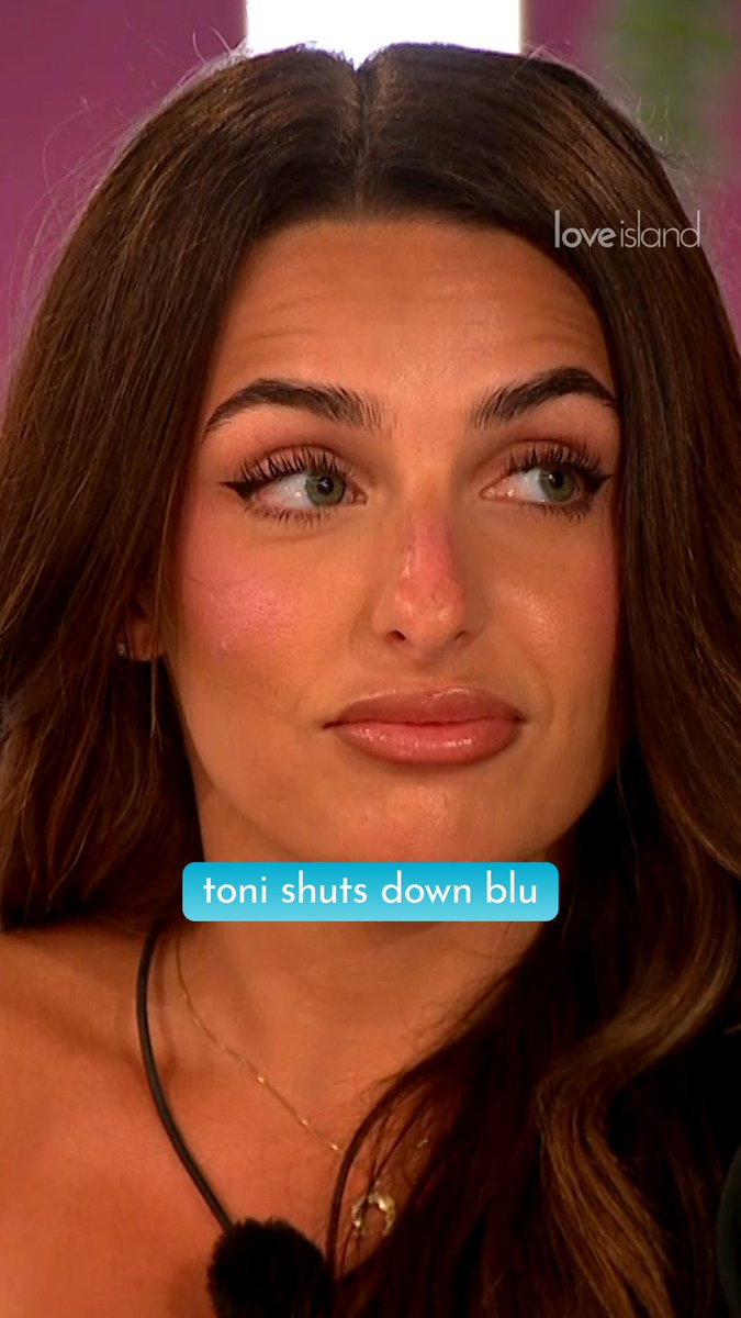 Toni didn’t even flinch 🔥 #LoveIsland