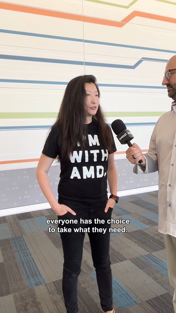 Overheard at AMD #AdvancingAI: What does an open community mean for AI developers?