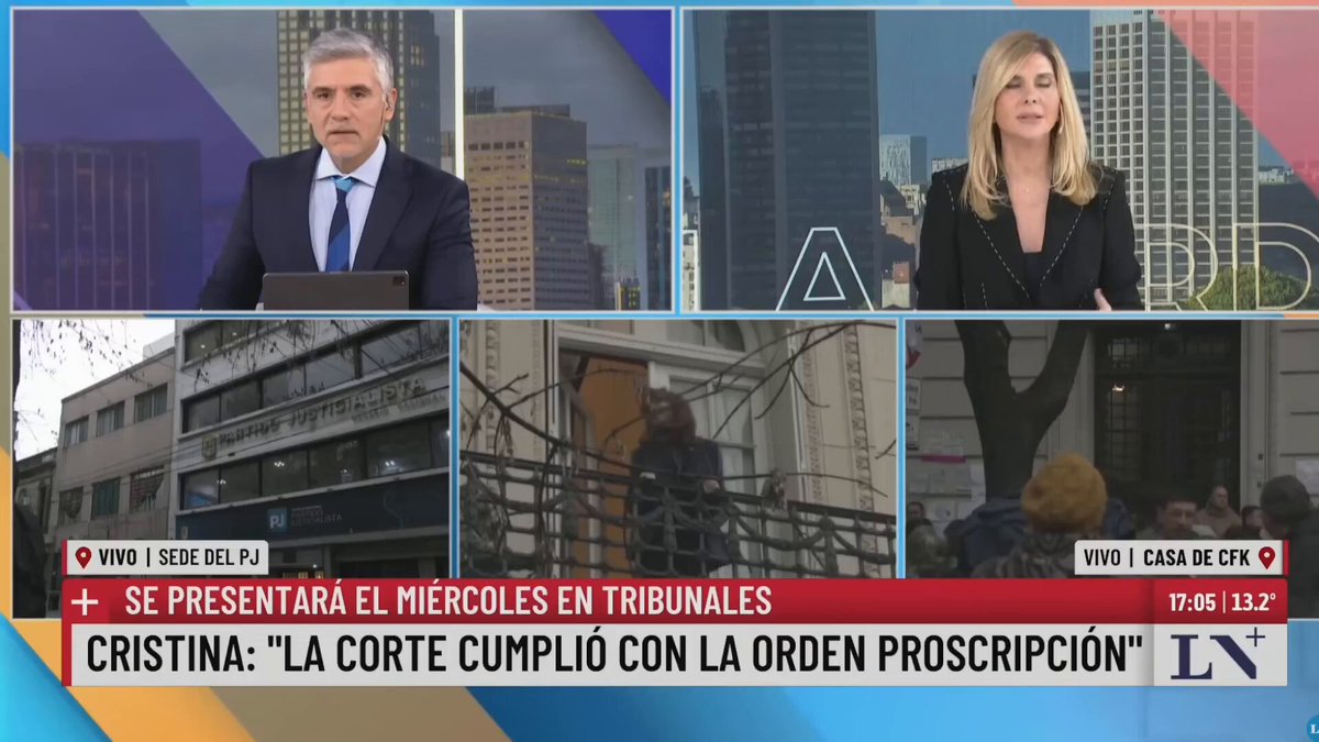 "Va a ir el Miércoles a Comodoro Py, se va a volver a ese mismo departamento y va a SEGUIR BAILANDO EN EL BALCON" kasjdaksdjasjsada SIIIIIIII, Y LO VAN A SEGUIR LLORANDO MANGA DE GORILAS 🚬🚬🚬