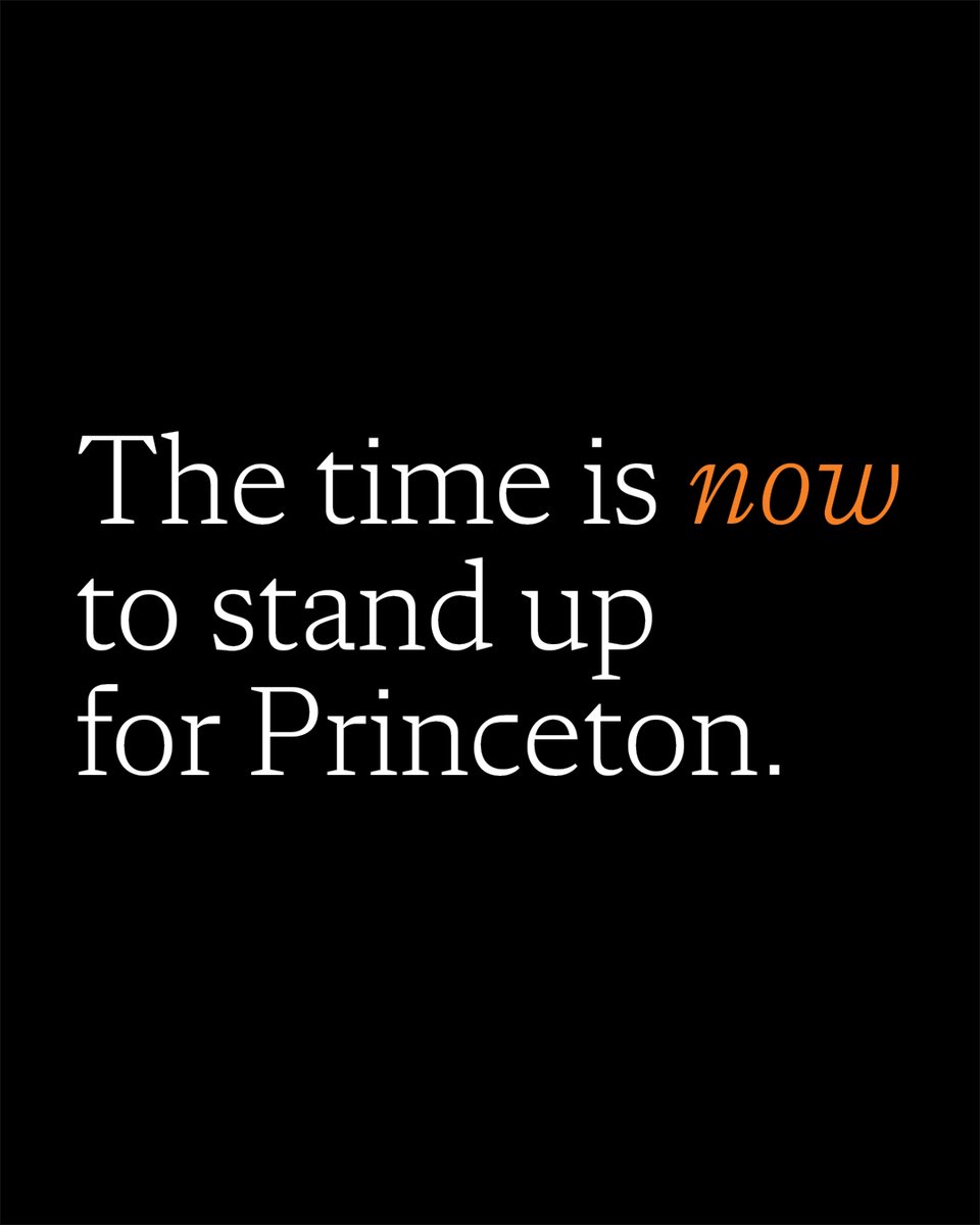 The time is now to stand up for Princeton and higher education. Help us get to 10,000 subscribers: