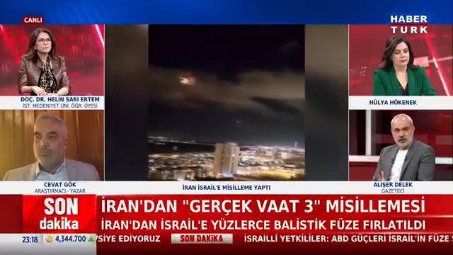 İran İsrail'i füzelerle vuruyor... Bundan sonra neler olacak? Gazeteci Alişer Delek #EnineBoyuna'da yorumladı.