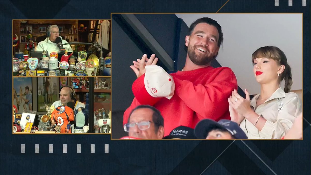 Dan was happy to to see Taylor Swift and Travis Kelce at the #StanleyCup Final last night
