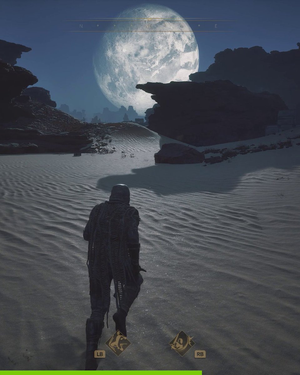 Forge your own fate on Arrakis with the power of NVIDIA DLSS 4 with Multi Frame Generation. Dune: Awakening is #RTXOn. 🎥: André Revolution