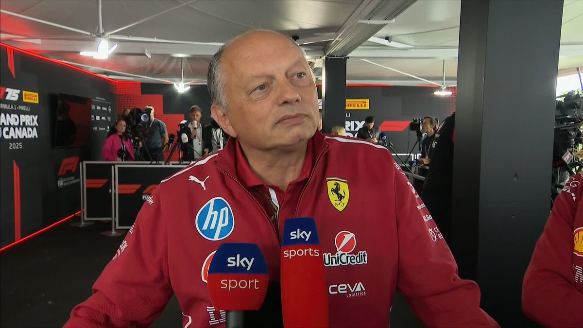 Fred Vasseur says he's 'super calm' amid speculation he could be replaced as Ferrari Team Principal at the end of the season 🗣️🔴