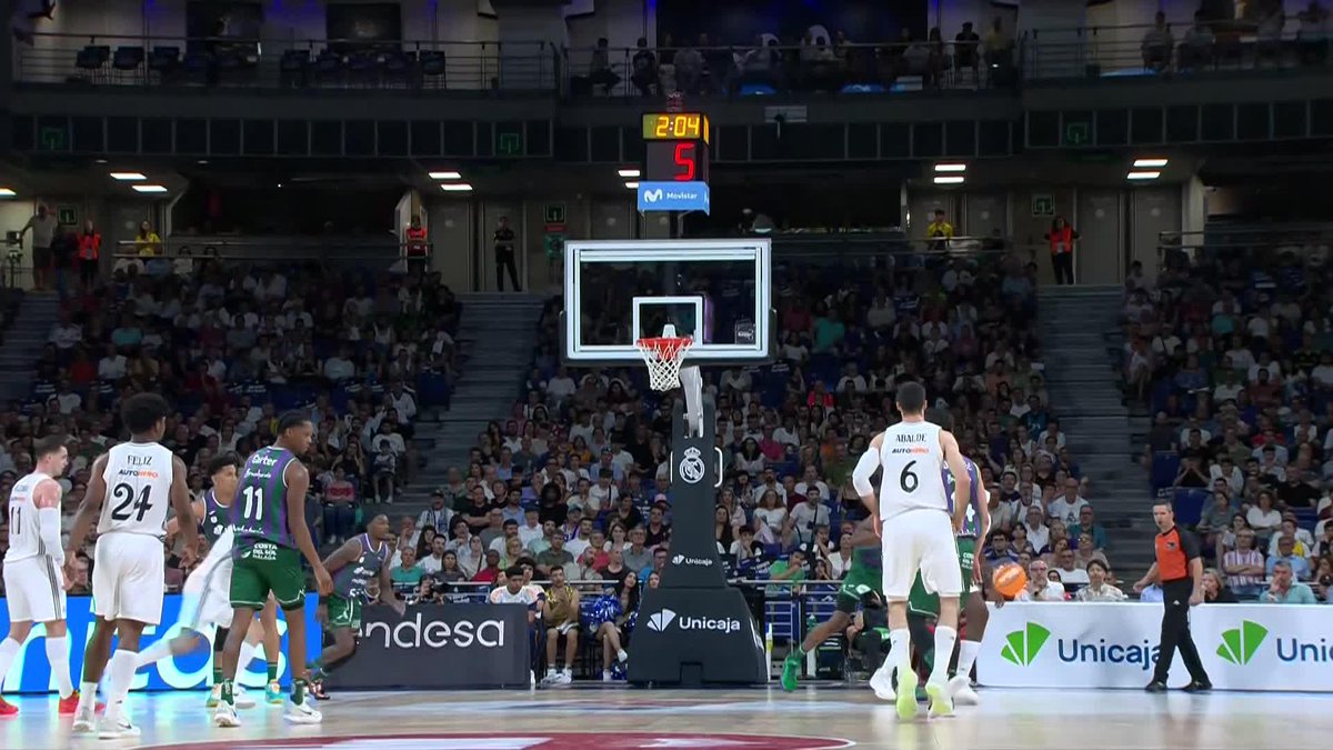 😱😱😱😱😱😱 FACUUUUUUUUUUUUUNDO CAMPAZZO LO QUE ACABAS DE METER Y ENCIMA 3+1 🤯 📺 Movistar Plus+ | Real Madrid Basket | Facu Campazzo #PlayoffLigaEndesa | #ConectaConTuPasion