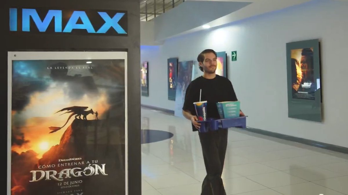 Miguel Araiza se lanzó a Cinépolis a ver #CómoEntrenarATuDragón en IMAX y fue algo legendario. Vive esta aventura en IMAX ya en cines.