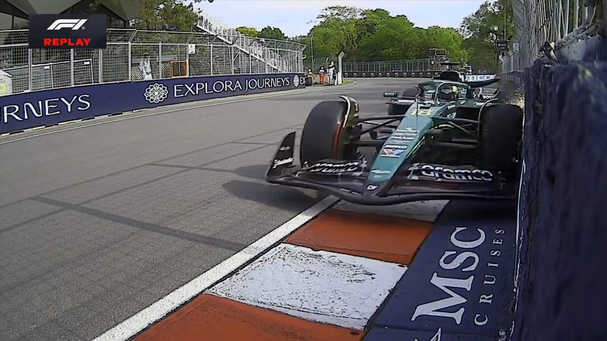 Here's what happened to Lance 👀 #F1 #CanadianGP