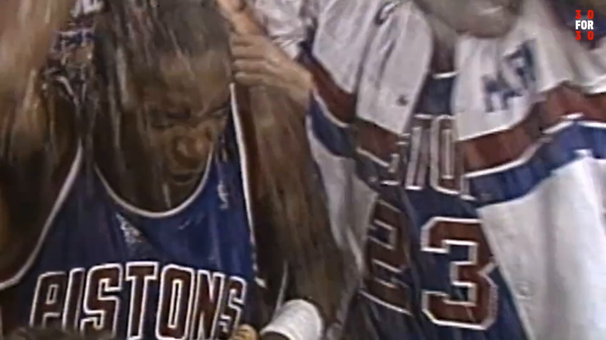 On this day in 1989, the "Bad Boy" Detroit Pistons defeated the Lakers 105-97 to win their first NBA Title 😤 30 for 30: 'Bad Boys' 🎥