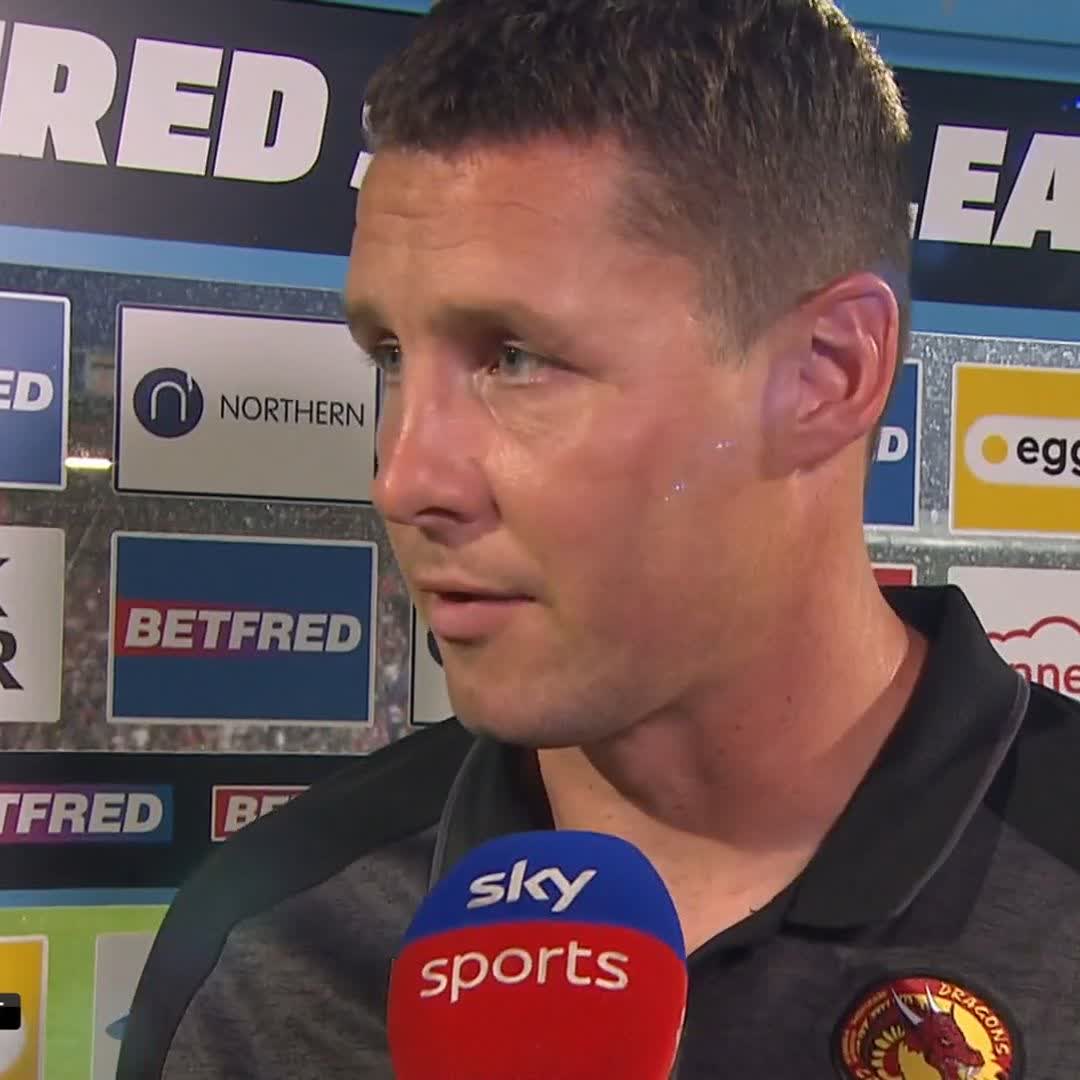 "It's unbelievably embarrassing for me, for the club, for the group of players" 😕 Catalans interim head coach Joel Tomkins on their disappointing performance 👇