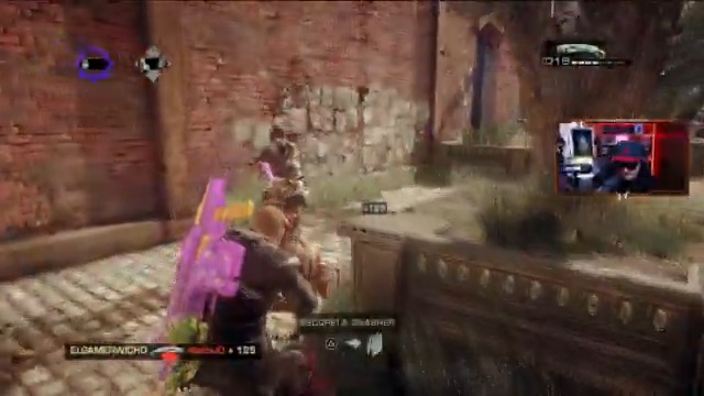 Mi primer blind fire y clutch en la Beta de Gears of War Reloaded en Play Station 5... The Coalition debería hacer un mejor matchmaking. Me siento sucio.