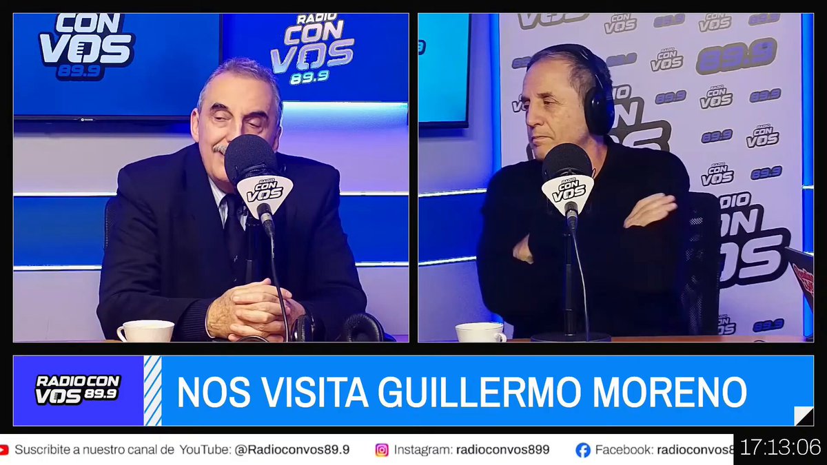 🔴MORENO CON TENEMBAUM SOBRE LO QUE SIGUE EN EL PERONISMO 13/06/25 🗣️"Hasta ahora el peronismo era una lancha rápida. Ahora el peronismo se transformó en un portaaviones, ¿y quién lo va a parar, Patricia Bullrich o estos giles de Las Fuerzas Del Cielo? Imaginate esos, no te aguantan un minuto y medio" 🗣️"¿Cuál va a ser el grado de confrontación con el gobierno? El que defina el gobierno. Ahora es de verdad. En el territorio con las armas que quieran. Si es con el celular es con el celular, si es en la calle es en la calle, si es con canciones... ellos definen la metodología de confrontación, y ayer el peronismo les dijo acá estamos" 🗣️"No podes poner en marcha un portaaviones sino sabes el destino. Y el destino del peronismo es el Gobierno Nacional. Volvemos al gobierno" 🗣️"Esta Cristina paciente, que se cuida, que te observa, que mira a a su alrededor... muy interesante" 🗣️"Cuando un tipo va a la UCA y dice lo que dice, y quiere ser candidato, no vas a pensar que todo el tiempo vas a poner la otra mejilla. Tienen que medir las cosas, en algún momento ellos tienen que parar con este ejercicio de la violencia. Seguís boconeando, seguís boconeando y bueno...
