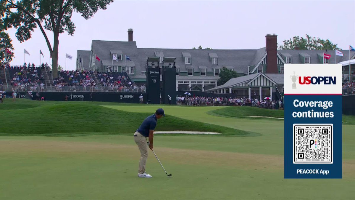 Rory McIlroy has made the cut with a birdie on 18.