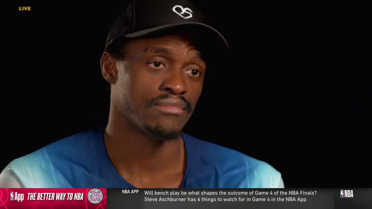Pascal Siakam knows how special this opportunity is for the Indiana Pacers as he caught up with Dennis 3D Scott 🏁