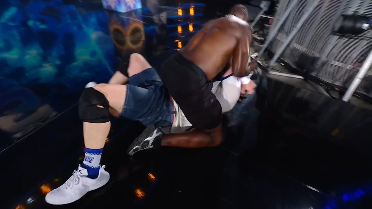 .Ron Killings just attacked @johncena! 😱 #SmackDown