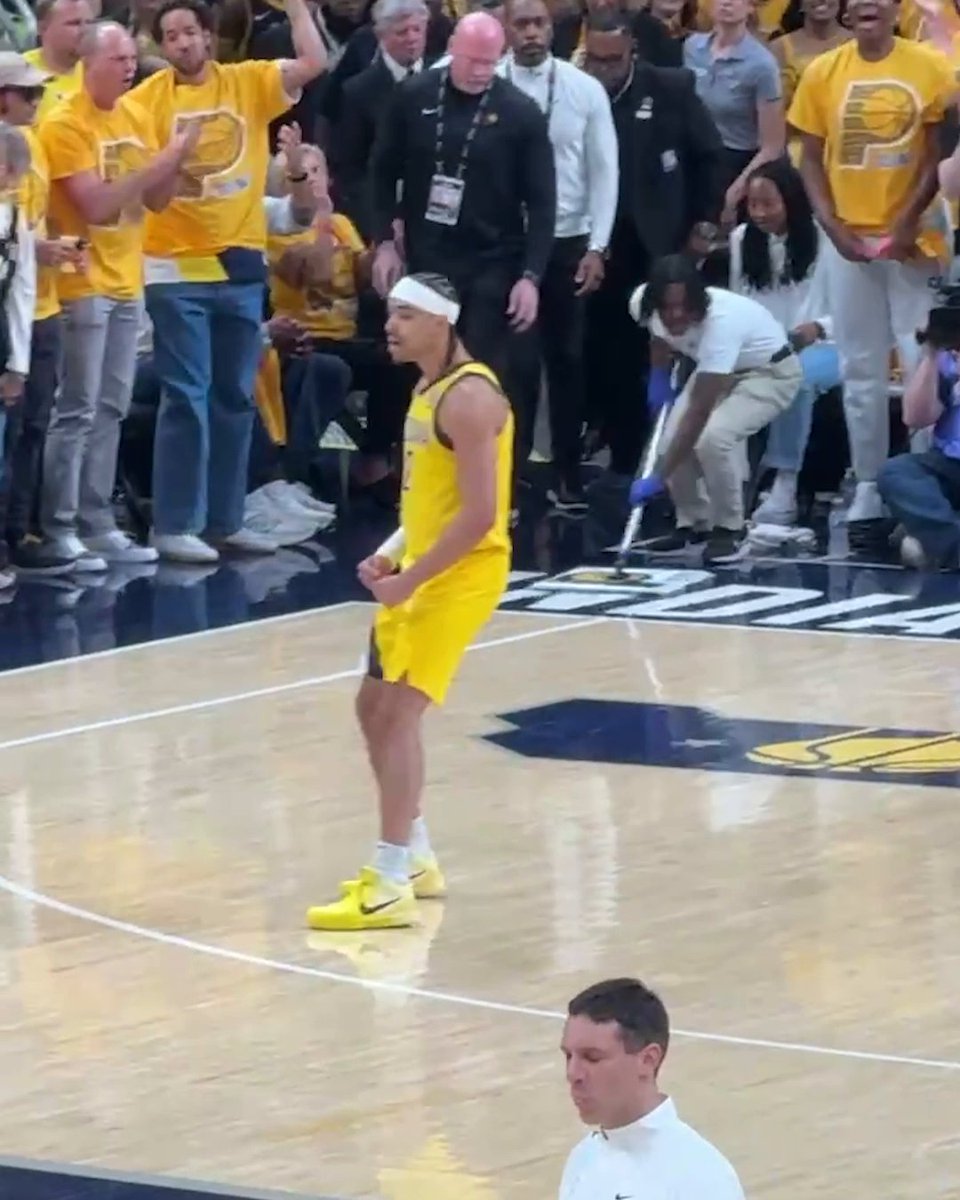 THE ENERGY IN INDY‼️ #NBAFinals