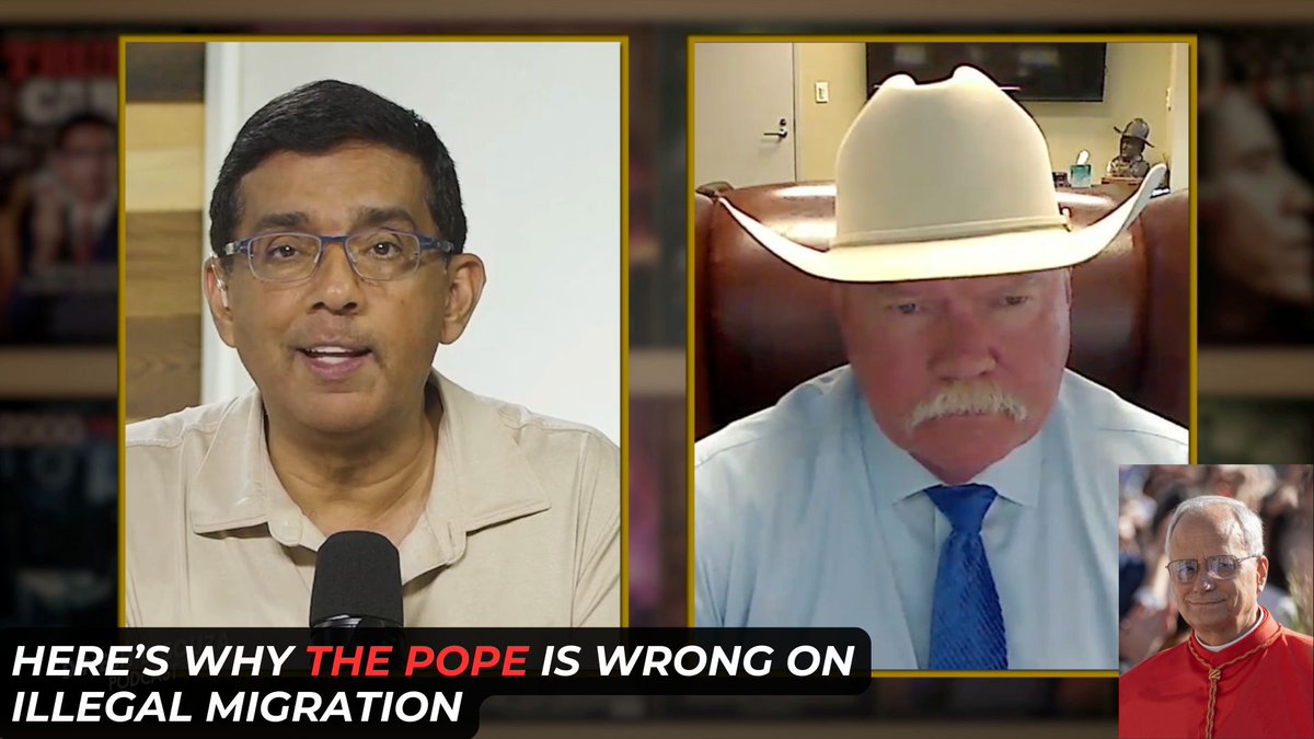 Tarrant County Sheriff Sheriff Waybourn discusses why the Pope’s stance on immigration is fundamentally incorrect.