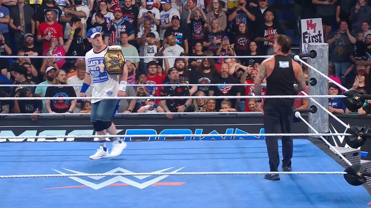.player/coach is giving @johncena a chance to redeem himself... #SmackDown